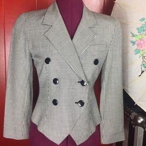 Vintage 80s Christian Dior petite size 2 blazer